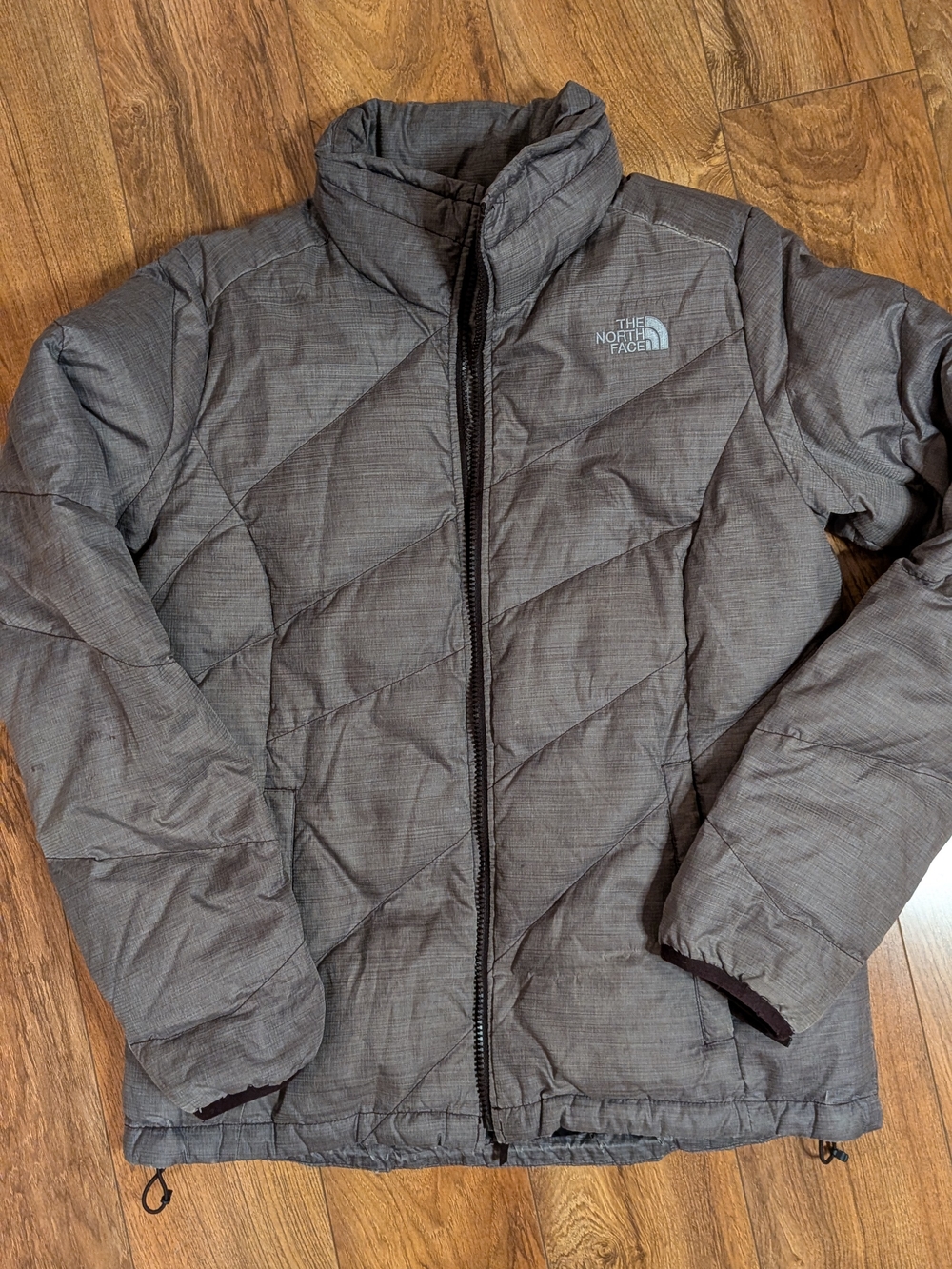 The North Face Bella Luna goose down puffer jacket Women's Gray/Lavender